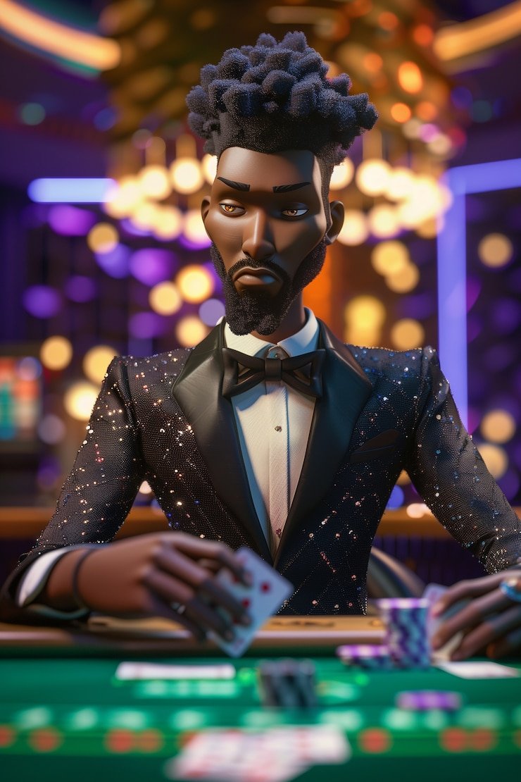 Ilustrasi kendali diri saat bermain game judi online di bandar999